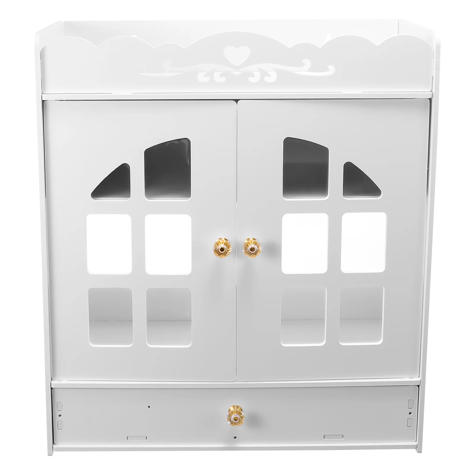 Bathroom Storage Rack Cabinet Wall Organizer Supplies Double Door Plastic Holder
Bathroom Storage Rack Cabinet Wall Organizer Supplies Double Door Plastic Holder