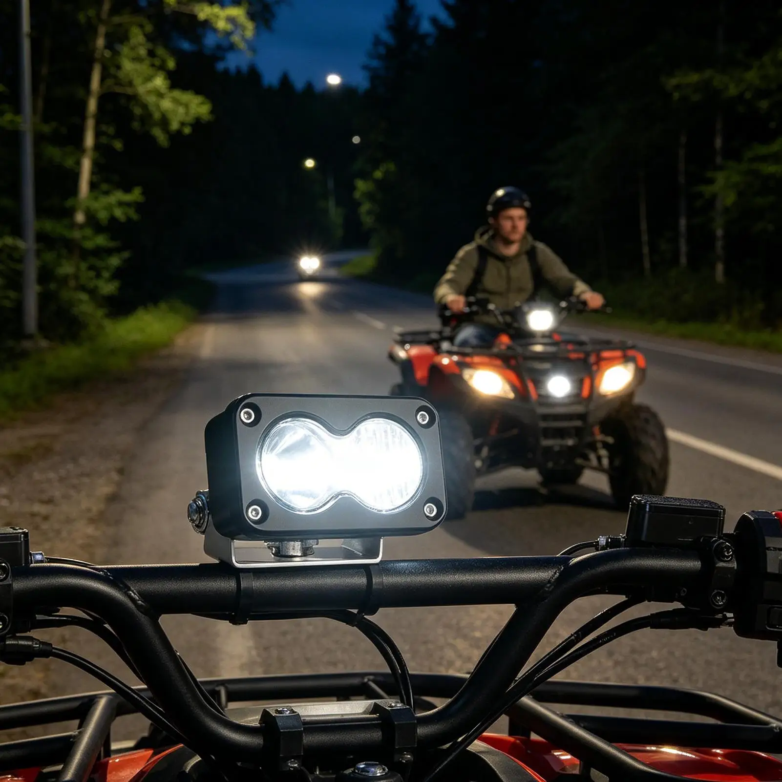 Electric Bike Headlight 6500K Super Bright Waterproof LED Headlight 20W Electric LED Bike Lights 3-Pin Connector For Motorcycle
Electric Bike Headlight 6500K Super Bright Waterproof LED Headlight 20W Electric LED Bike Lights 3-Pin Connector For Motorcycle