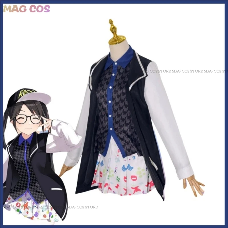 Anime THE IDOLM@STER Shiny Colors Mitsumine Yuika Cosplay Costume JK Uniform Printing Skirt Woman Sexy Kawaii Halloween Suit
Anime THE IDOLM@STER Shiny Colors Mitsumine Yuika Cosplay Costume JK Uniform Printing Skirt Woman Sexy Kawaii Halloween Suit