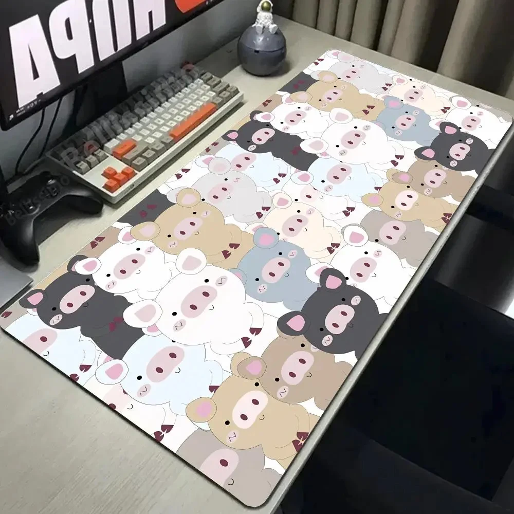 Cartoon large 1200x600 mouse pad with lock edge table mat rubber computer game mouse pad cute pink pig game non-slip mouse pad
Cartoon large 1200x600 mouse pad with lock edge table mat rubber computer game mouse pad cute pink pig game non-slip mouse pad
