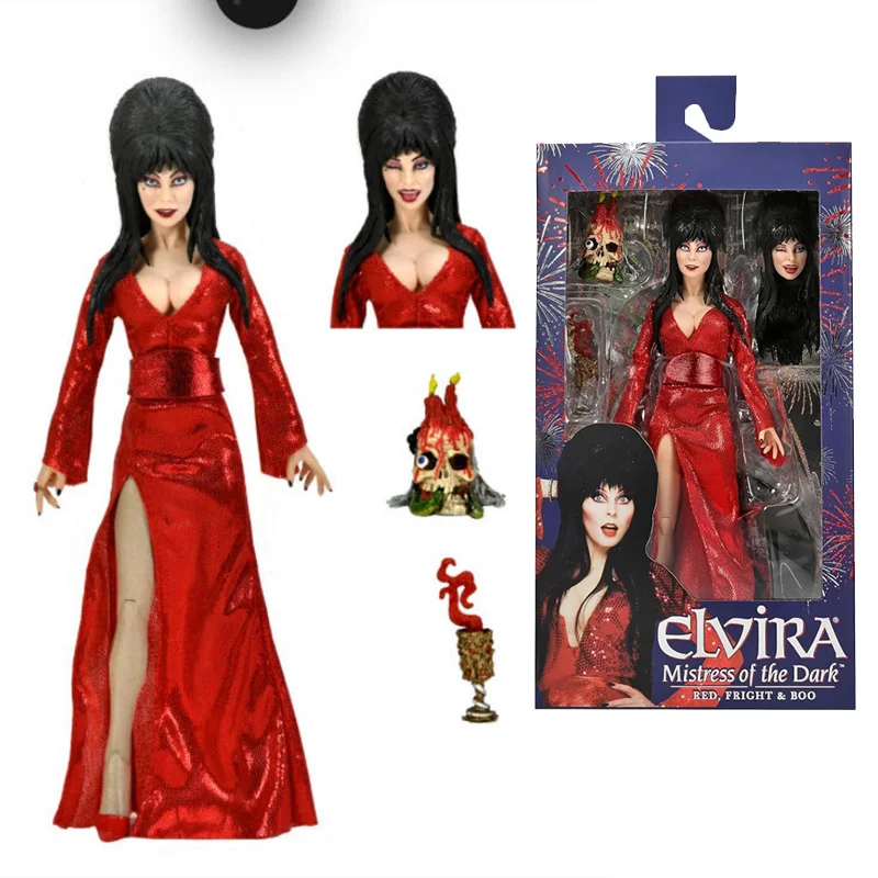 NECA 5608 Toys Elvira – 8” Clothed Action Figure – “Red, Fright, and Boo” Collection Doll Decoration Gift Original Model
NECA 5608 Toys Elvira – 8” Clothed Action Figure – “Red, Fright, and Boo” Collection Doll Decoration Gift Original Model