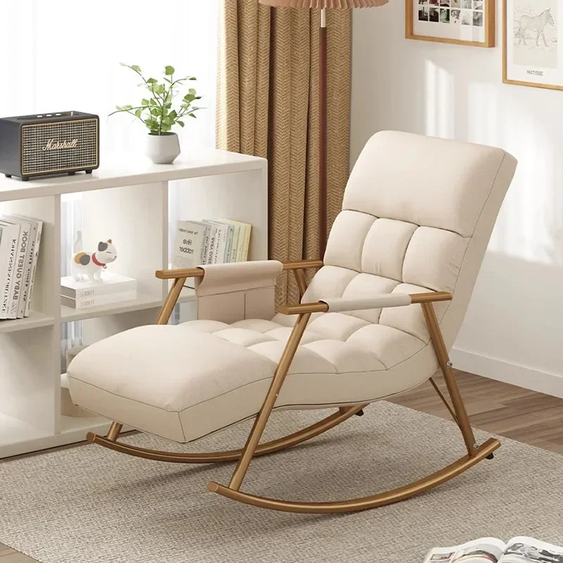 Floor Rocking Chairs White Portable Luxury Modern Chairs Living Room Single Lounge Sillones Modernos Para Sala Home Furniture
Floor Rocking Chairs White Portable Luxury Modern Chairs Living Room Single Lounge Sillones Modernos Para Sala Home Furniture