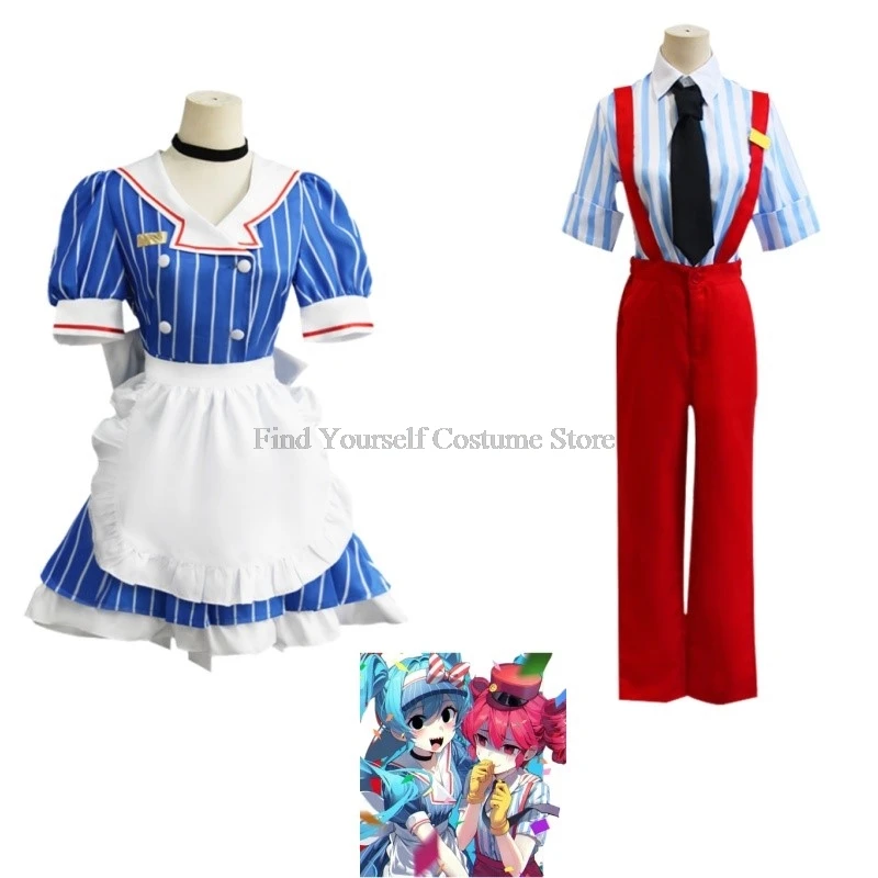 Костюм для косплея Mesmerizer Miku и Teto, парик, аниме, ролевая игра, униформа JK, Хэллоуин, карнавал, женская одежда
Костюм для косплея Mesmerizer Miku и Teto, парик, аниме, ролевая игра, униформа JK, Хэллоуин, карнавал, женская одежда