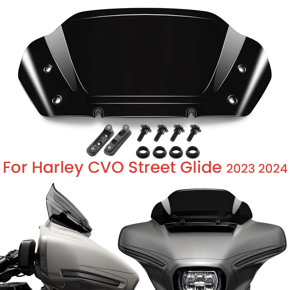 8'' Motorcycle Windshield Windscreens Wind Deflector For Harley Touring CVO Street Glide FLHXSE 2023 2024 Street Glide FLHX 2024
8'' Motorcycle Windshield Windscreens Wind Deflector For Harley Touring CVO Street Glide FLHXSE 2023 2024 Street Glide FLHX 2024