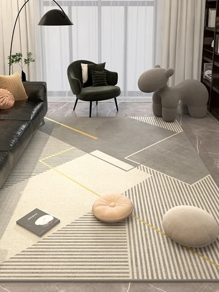Modern Minimalist Living Room Carpet Bedroom Sofa Coffee Table Easy Clean Luxury Sense Polyester Fiber Rectangle Home Decor
Modern Minimalist Living Room Carpet Bedroom Sofa Coffee Table Easy Clean Luxury Sense Polyester Fiber Rectangle Home Decor
