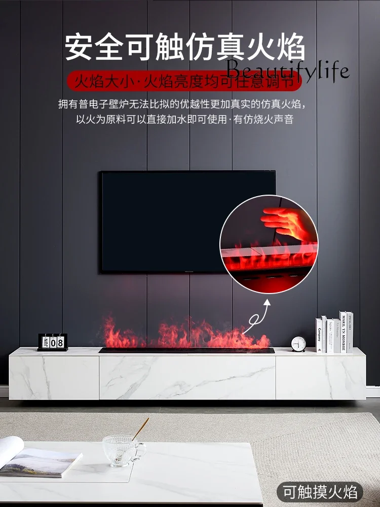 X36 3D Fireplace Embedded Rock Panel TV Cabinet Integrated Humidifier Decorative Furnace Core Simulation Flame
X36 3D Fireplace Embedded Rock Panel TV Cabinet Integrated Humidifier Decorative Furnace Core Simulation Flame