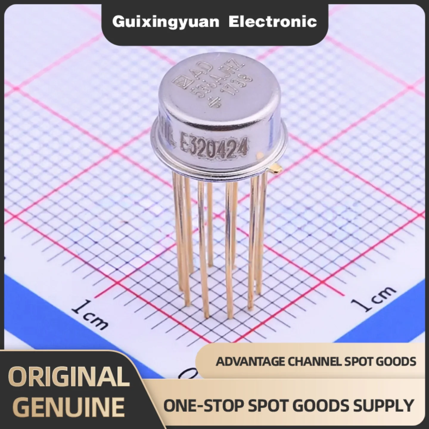 Original genuine AD536ATHZ AD536 packaged TO-100 DC converter chip IC
Original genuine AD536ATHZ AD536 packaged TO-100 DC converter chip IC