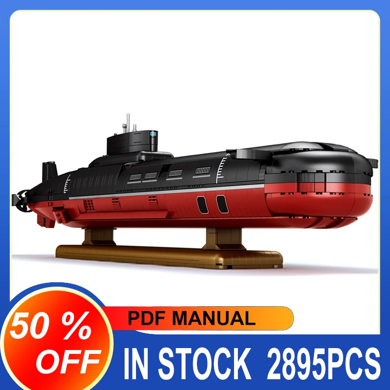 REOBRIX 33048 MOC подводная лодка корабль акула проект 941 строительные блоки кирпичи сборка модель DIY игрушки для мальчиков на день рождения
REOBRIX 33048 MOC подводная лодка корабль акула проект 941 строительные блоки кирпичи сборка модель DIY игрушки для мальчиков на день рождения