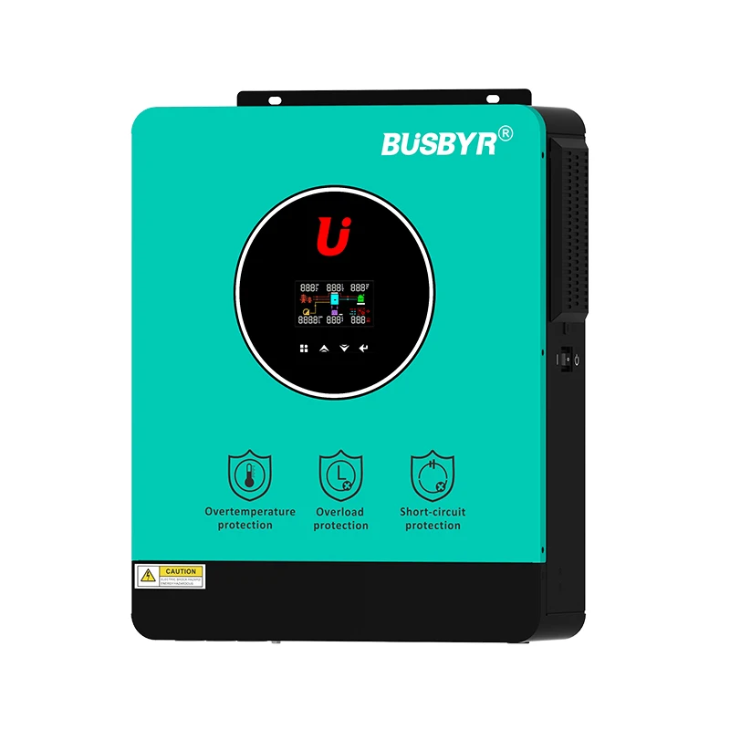 Busbyr 4.2KW Hybrid Solar Inverter 4200W All In One Dual Solar Inverter With MPPT Solar Inverter
Busbyr 4.2KW Hybrid Solar Inverter 4200W All In One Dual Solar Inverter With MPPT Solar Inverter