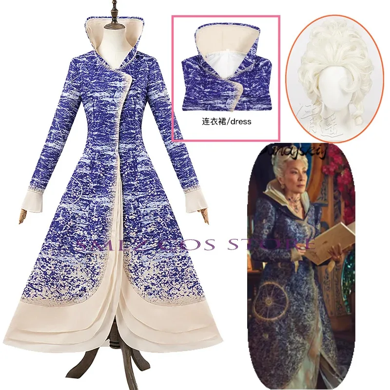 Madame Morrible Cosplay Movie Witch Costume Gotic Queen Long Dress Wig Suit Halloween Christmas Woman Outfit Prop
Madame Morrible Cosplay Movie Witch Costume Gotic Queen Long Dress Wig Suit Halloween Christmas Woman Outfit Prop