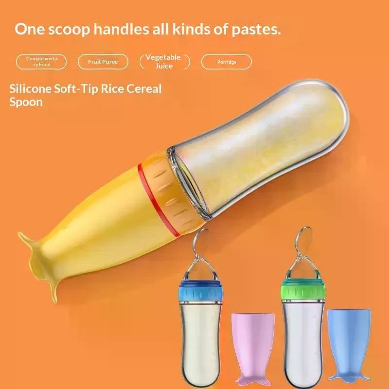 120 мл/4 унции детская жидкая силиконовая кормушка для пищевых продуктов | Диспенсер для фруктовых пюре и рисовой пасты | Съемная ложка
120 мл/4 унции детская жидкая силиконовая кормушка для пищевых продуктов | Диспенсер для фруктовых пюре и рисовой пасты | Съемная ложка