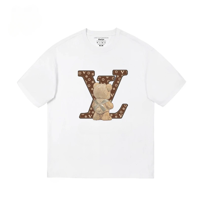 Bear High Street Trendy Brand Loose Fat T-shirt American Short-sleeved Men's Five-quarter-sleeved Pure Cotton Large-size Top
Bear High Street Trendy Brand Loose Fat T-shirt American Short-sleeved Men's Five-quarter-sleeved Pure Cotton Large-size Top