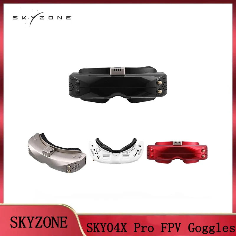 SKYZONE SKY04X PRO FPV Goggles 1920X1080 OLED 5.8G 48CH Steadyview Receiver DVR Head Tracker Fan for RC Airplane Racing Drones
SKYZONE SKY04X PRO FPV Goggles 1920X1080 OLED 5.8G 48CH Steadyview Receiver DVR Head Tracker Fan for RC Airplane Racing Drones