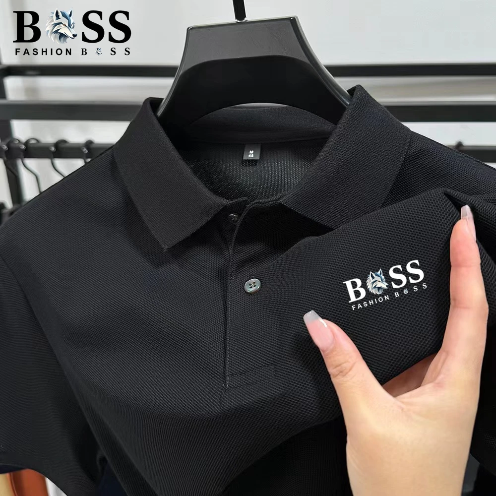 2024 T-shirts men High-quality Summer New Men's Short Sleeve Cool and Breathable POLO Shirt Business Casual Sweat-absorbing Top
2024 T-shirts men High-quality Summer New Men's Short Sleeve Cool and Breathable POLO Shirt Business Casual Sweat-absorbing Top
