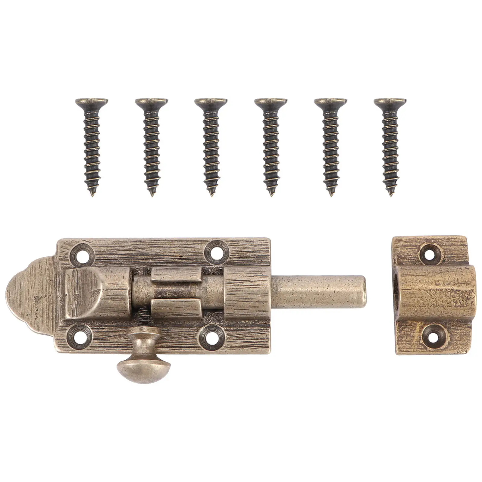 1Set Chinese Style Brass Door Bolt Copper Finish Heavy Duty Window Latch Lock for Cabinet Bathroom Furniture Safety
1Set Chinese Style Brass Door Bolt Copper Finish Heavy Duty Window Latch Lock for Cabinet Bathroom Furniture Safety