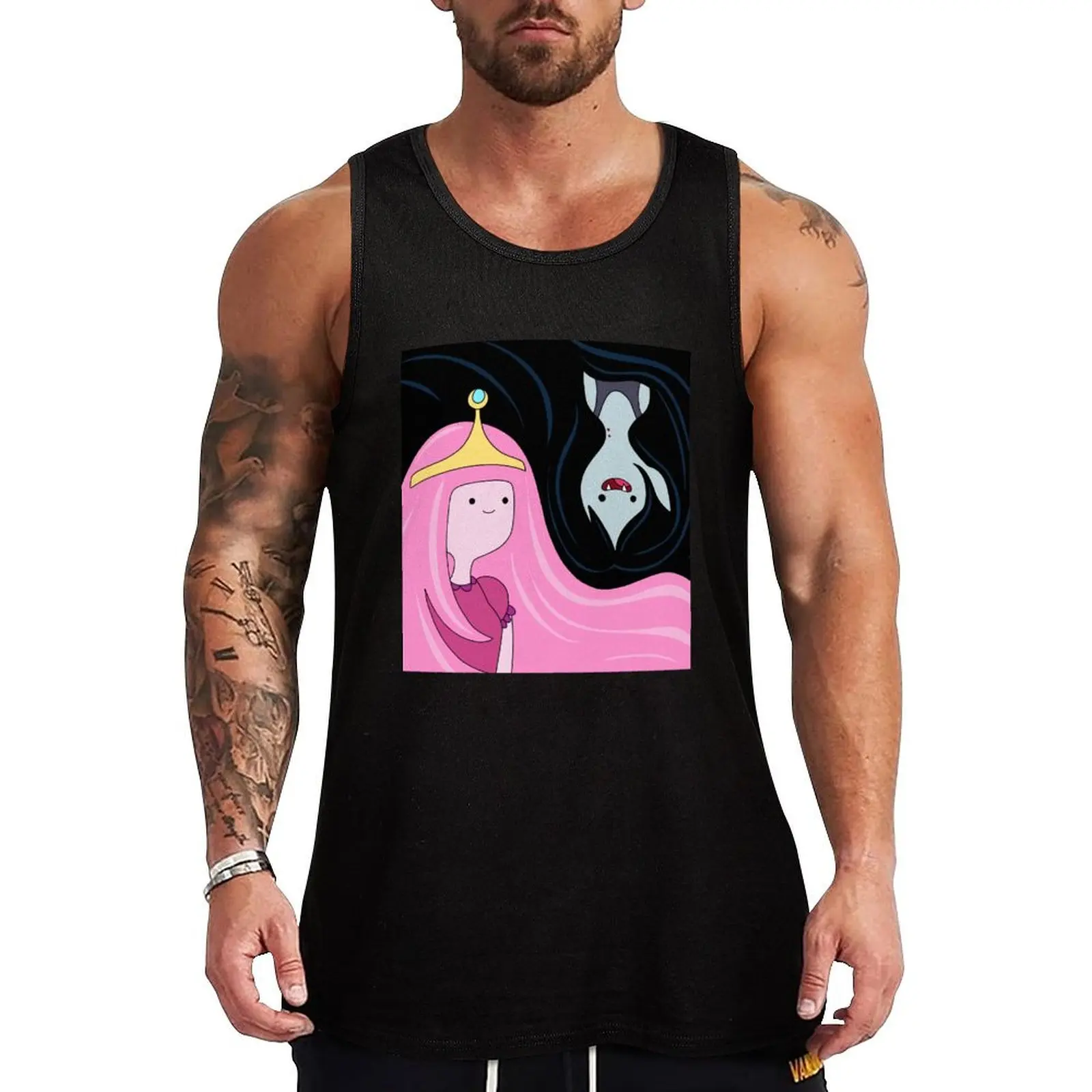 Princess Bubblegum and Marceline Tank Top gym clothes man vests for men sports t-shirts for men
Princess Bubblegum and Marceline Tank Top gym clothes man vests for men sports t-shirts for men