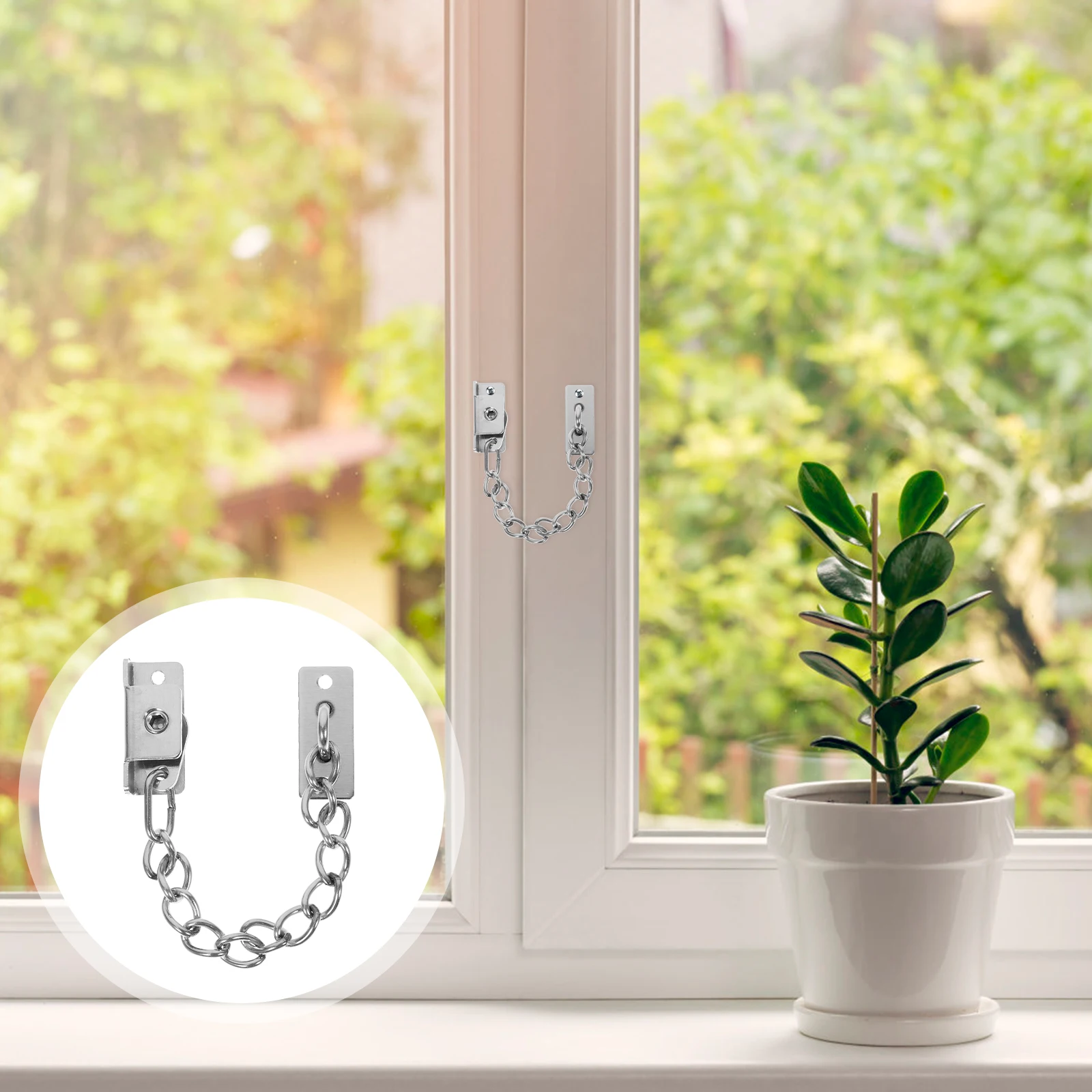 Stainless Steel Indoor Security Hotel Safety Window Chain Wear Resistant Corrosion Resistant Privacy Protection
Stainless Steel Indoor Security Hotel Safety Window Chain Wear Resistant Corrosion Resistant Privacy Protection