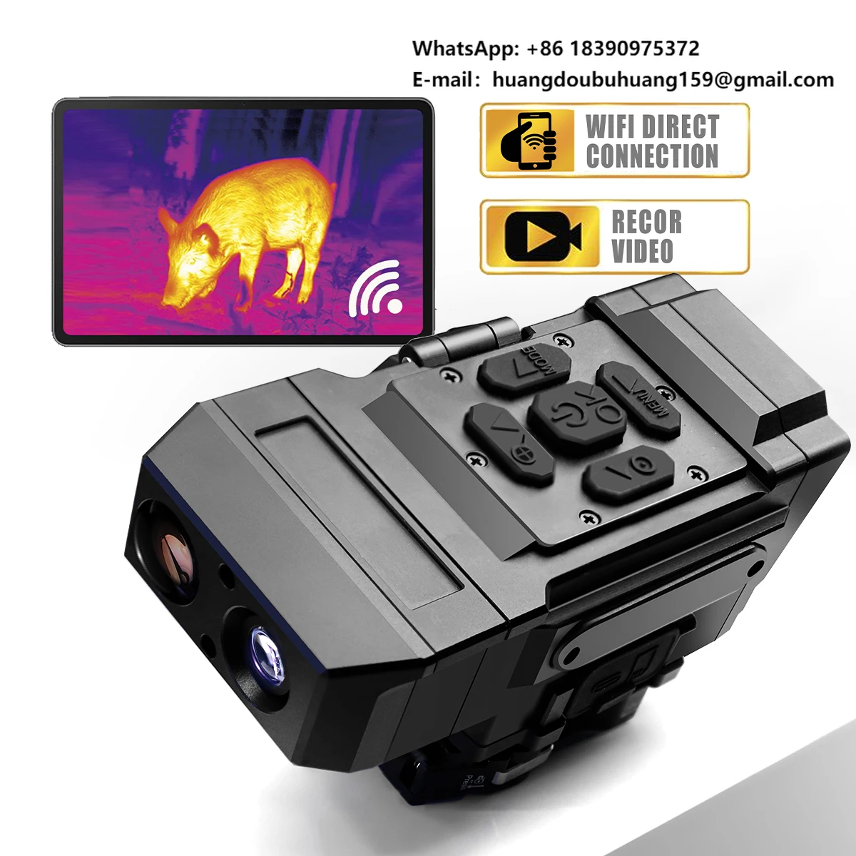 Hot Fusion Thermal Imaging Scope GTD215 Thermal Caa 60Hz Refresh Rate Night Vision Hunting Device
Hot Fusion Thermal Imaging Scope GTD215 Thermal Caa 60Hz Refresh Rate Night Vision Hunting Device