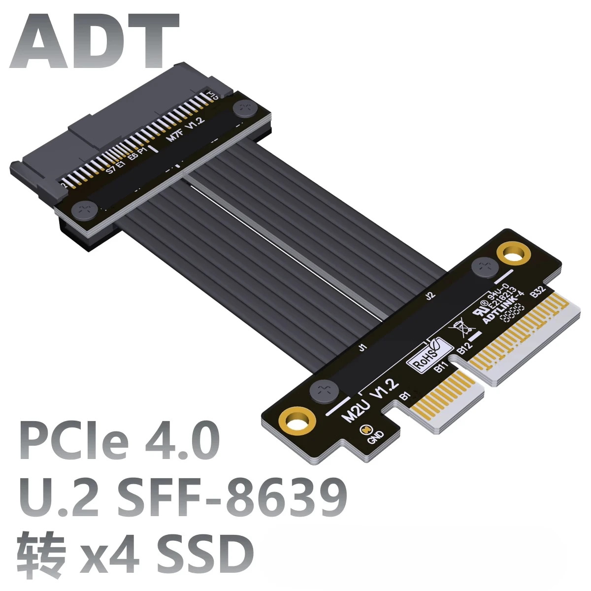 Интерфейс ADT U.2 U.2 — PCI-E 4.0 x4 SFF-8639 NVMe Pcie SSD Удлинительный кабель-адаптер Riser PCIe PCI-E 4x 4.0 для U.2 U2 NVMe SSD
Интерфейс ADT U.2 U.2 — PCI-E 4.0 x4 SFF-8639 NVMe Pcie SSD Удлинительный кабель-адаптер Riser PCIe PCI-E 4x 4.0 для U.2 U2 NVMe SSD