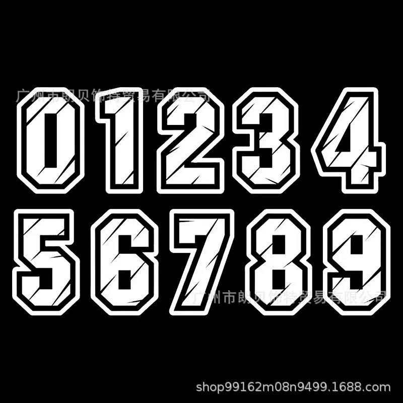 Motorcycle car numbers 0 1 2 3 4 5 6 7 8 9 Racing car numbers Helmet Racing car vinyl decal accessories stickers
Motorcycle car numbers 0 1 2 3 4 5 6 7 8 9 Racing car numbers Helmet Racing car vinyl decal accessories stickers