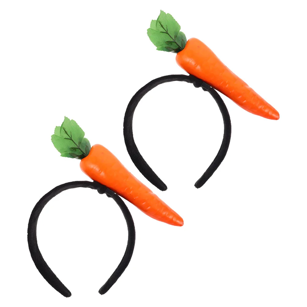 2 Pcs Funny Headband Carrot Hair Hoops Headbands Headgear Cute Easter Accessory Cartoon Plastic Cosplay
2 Pcs Funny Headband Carrot Hair Hoops Headbands Headgear Cute Easter Accessory Cartoon Plastic Cosplay