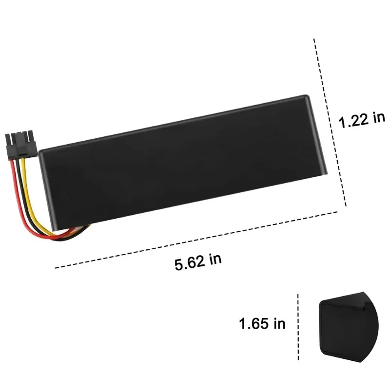 Аккумулятор Li-ion 14.4V 6800mAh, совместимый с Xiaomi Mop Pro P 2S, Mijia STYTJ02YM, XMSTJQR2S, Wyze 200S, Conga 3290, 3390, 3490 (для пылесосов)
Аккумулятор Li-ion 14.4V 6800mAh, совместимый с Xiaomi Mop Pro P 2S, Mijia STYTJ02YM, XMSTJQR2S, Wyze 200S, Conga 3290, 3390, 3490 (для пылесосов)