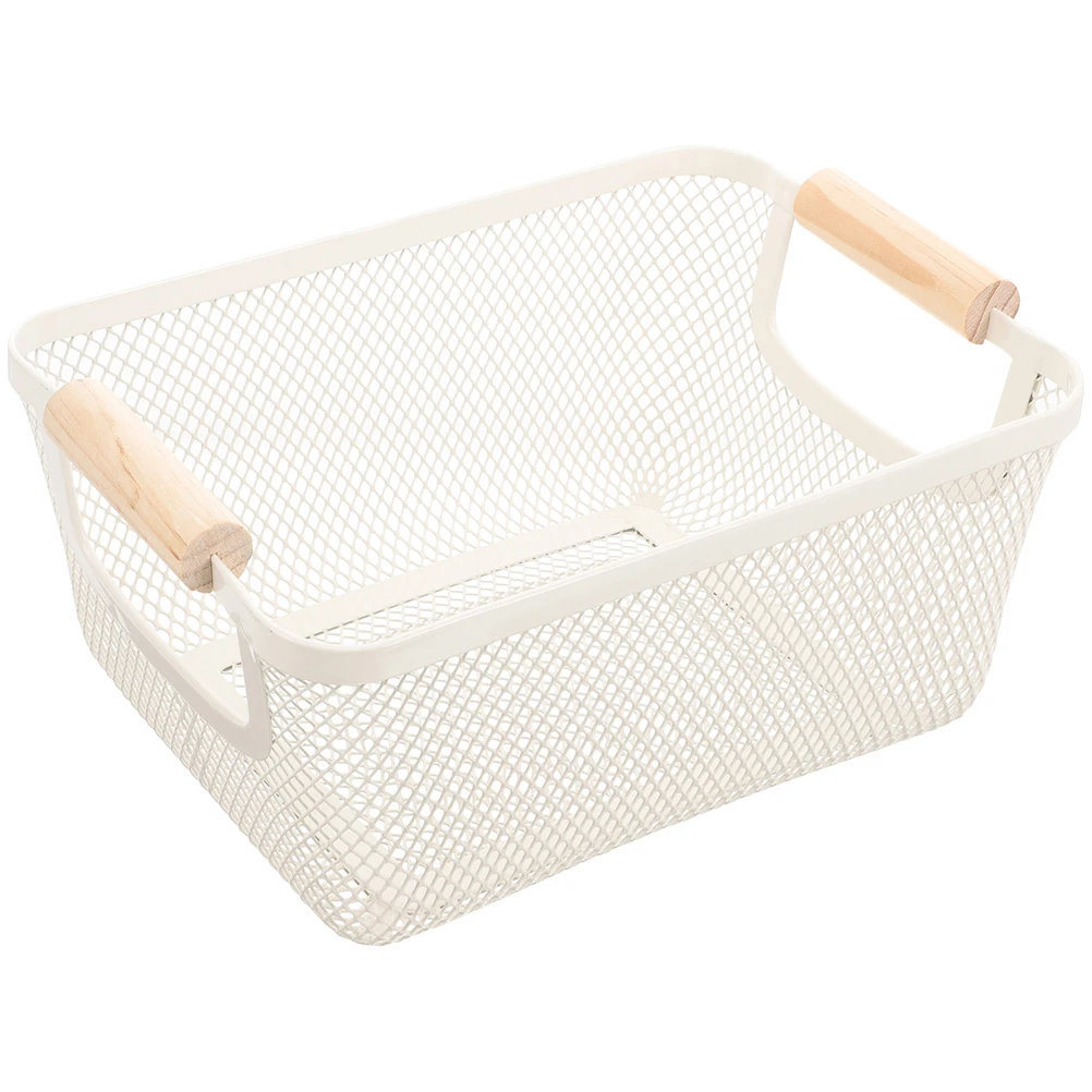Iron Mesh White Medium Size Wire Storage Baskets for Farmhouse Basket Organizing Bathroom Decorative Metal Container
Iron Mesh White Medium Size Wire Storage Baskets for Farmhouse Basket Organizing Bathroom Decorative Metal Container