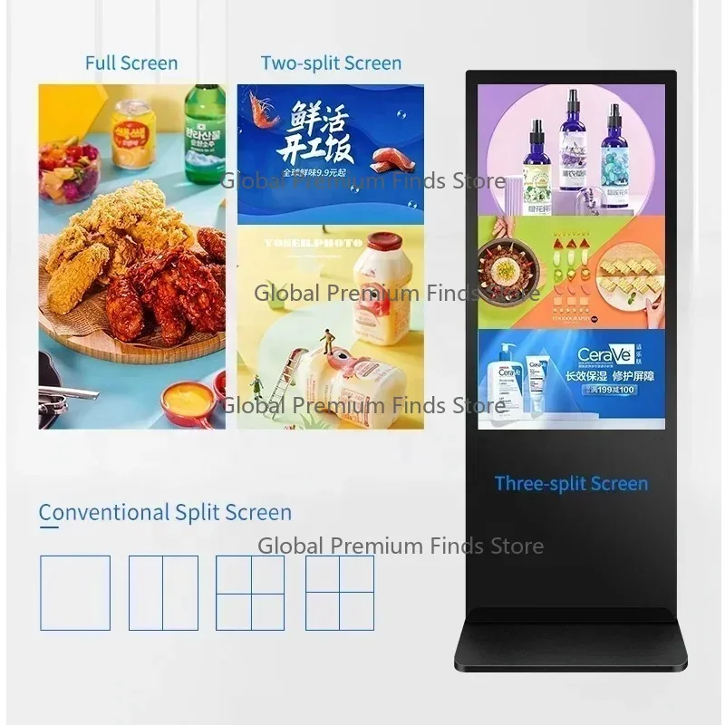 55-Inch Indoor & Outdoor LED/LCD Advertising Kiosk – Customizable 43/65/75/85/100 Inch Digital Signage Totem for Business
55-Inch Indoor & Outdoor LED/LCD Advertising Kiosk – Customizable 43/65/75/85/100 Inch Digital Signage Totem for Business