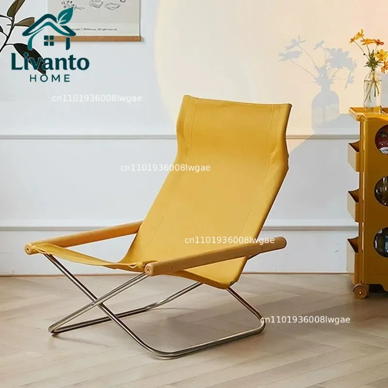 Japanese Simple Canvas Sofa Chaise Longue Japanese Balcony Household Lazy Outdoor Leisure Beach Chair Folding Chair
Japanese Simple Canvas Sofa Chaise Longue Japanese Balcony Household Lazy Outdoor Leisure Beach Chair Folding Chair