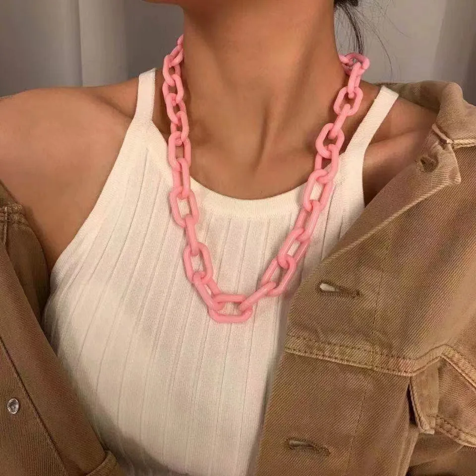 Fashionable and Versatile Acrylic Necklace for Women Ideal Jewelry for Punk and Hip-hop Style Accessories Gothic Choker Necklace
Fashionable and Versatile Acrylic Necklace for Women Ideal Jewelry for Punk and Hip-hop Style Accessories Gothic Choker Necklace