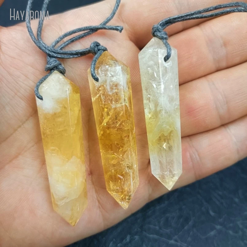 10Pcs Wholesale Faceted Citrines Crystal Double Terminated Point Hexagon Jewelry Pendant
10Pcs Wholesale Faceted Citrines Crystal Double Terminated Point Hexagon Jewelry Pendant