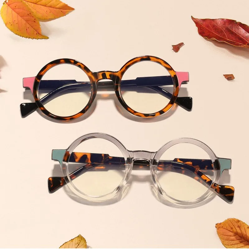 New Retro Anti Blue Light Glasses For Men Women Round Small Frame Contrast Color Reading Glasses Computer Blocking Glasses
New Retro Anti Blue Light Glasses For Men Women Round Small Frame Contrast Color Reading Glasses Computer Blocking Glasses