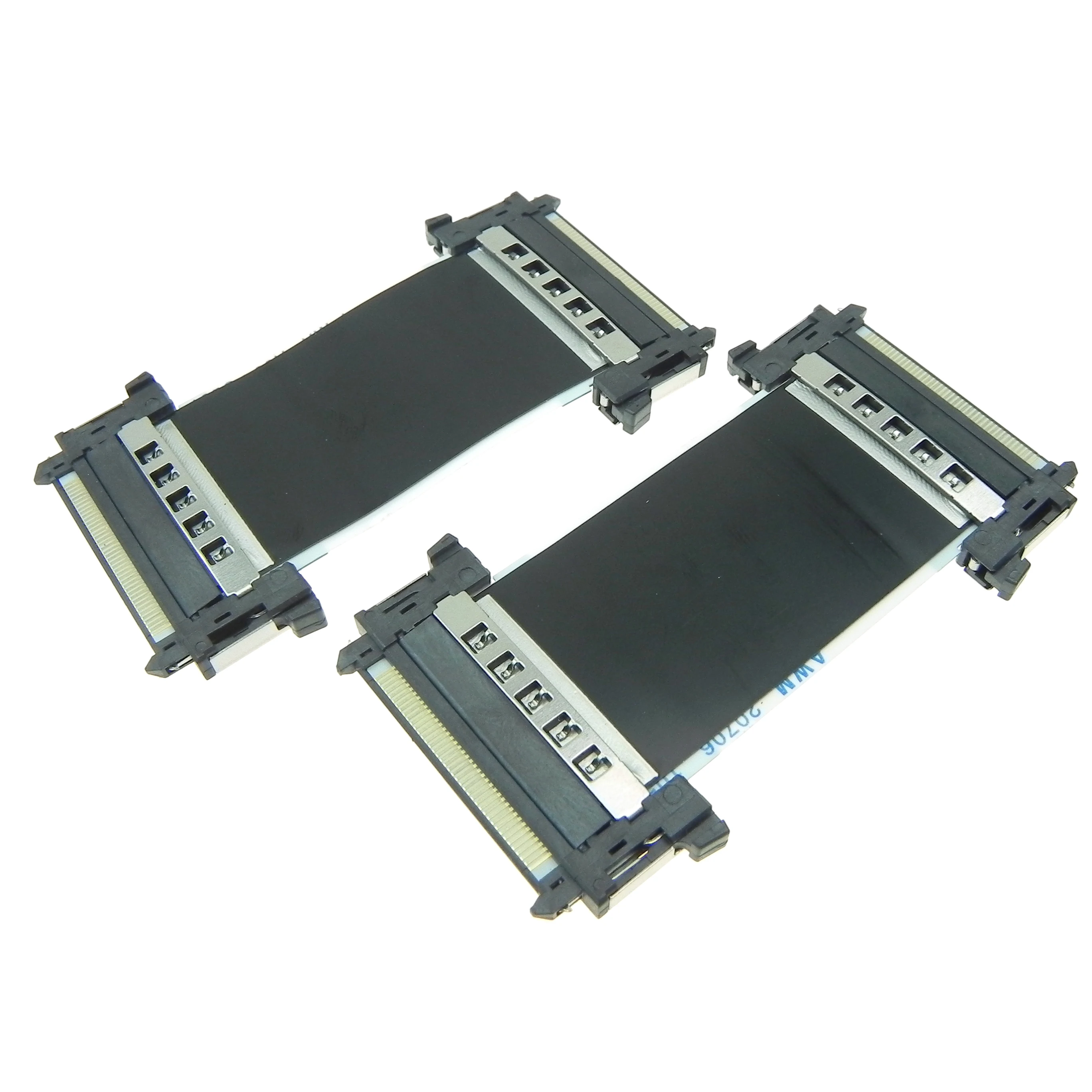 41 Pin 51Pin I-PEX 4K LVDS Ultra HD LCD Strip Cable AWM 20861 20706 105C 60V VW-1 41P 51P FFC Double EMI Shielded
41 Pin 51Pin I-PEX 4K LVDS Ultra HD LCD Strip Cable AWM 20861 20706 105C 60V VW-1 41P 51P FFC Double EMI Shielded