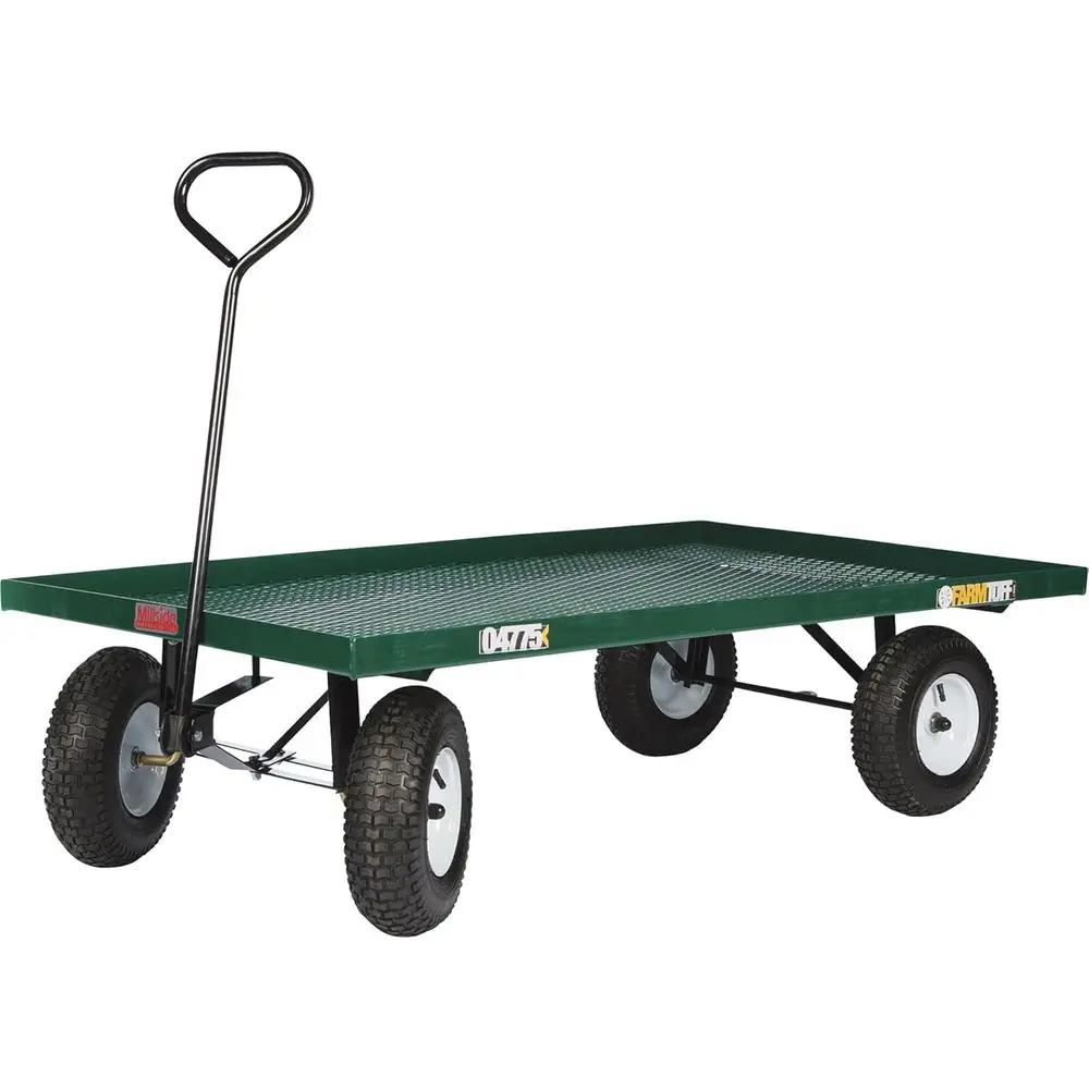 Steel latbed Garden Wagon - 800-Lb. acity, 60in.L x 36in.W, el Number 04775
Steel latbed Garden Wagon - 800-Lb. acity, 60in.L x 36in.W, el Number 04775