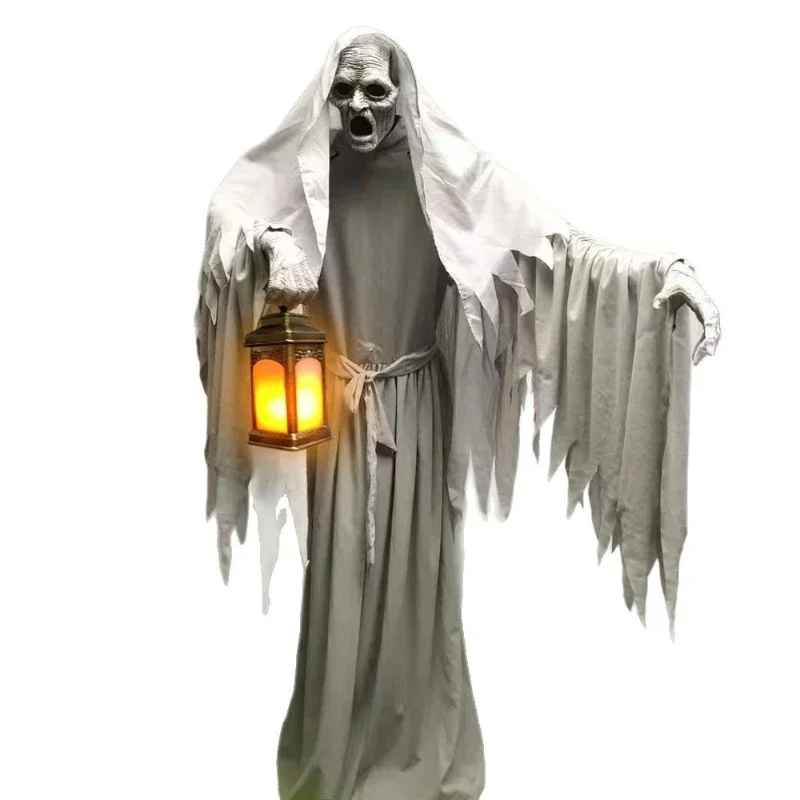 Halloween large electric lanterns probably decorate the haunted house secret room mechanical skeleton horror sensor knight lay
Halloween large electric lanterns probably decorate the haunted house secret room mechanical skeleton horror sensor knight lay