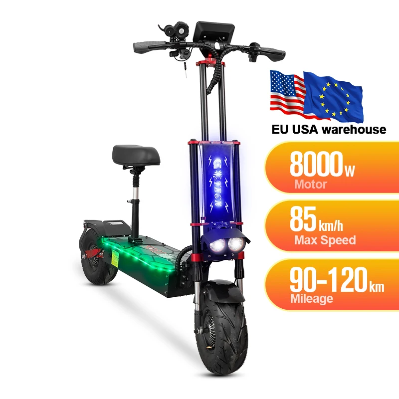 STLF Advanced Heavy Long Run Large 13inch Dual Motor 64v 8000W Electric off Road Electric Scooter Adult
STLF Advanced Heavy Long Run Large 13inch Dual Motor 64v 8000W Electric off Road Electric Scooter Adult