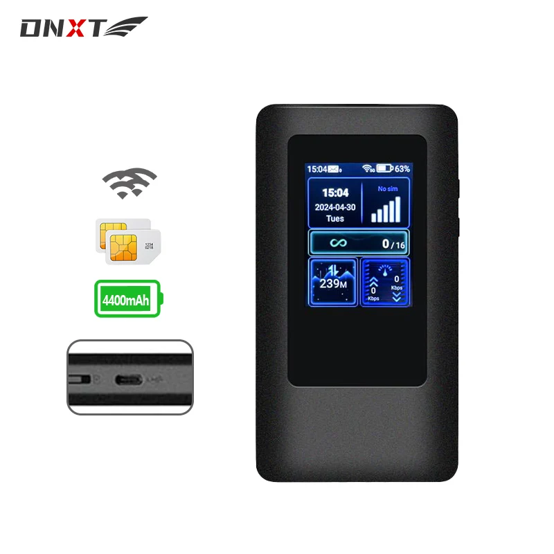 DNXT 5G Portable Wifi Router Wireless Mifis 5g Dongle Wifi6 Wifi Mobile Router LCD Mini CPE 4G/5G Wifi Router With Sim Card
DNXT 5G Portable Wifi Router Wireless Mifis 5g Dongle Wifi6 Wifi Mobile Router LCD Mini CPE 4G/5G Wifi Router With Sim Card