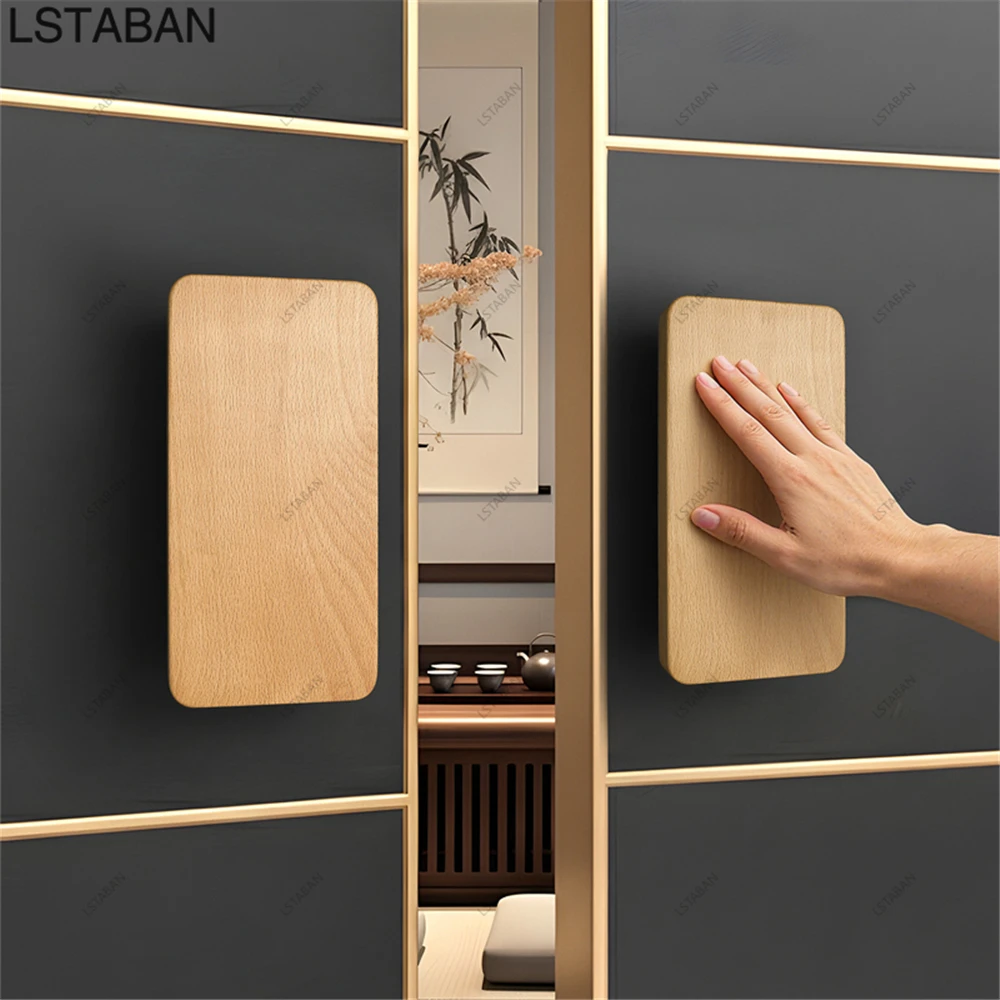 Modern Minimalist Walnut Glass Door Handle Solid Wood Sliding Door Lock Glass Push Cabinet Door Handle Villa Gate Door Pull Knob
Modern Minimalist Walnut Glass Door Handle Solid Wood Sliding Door Lock Glass Push Cabinet Door Handle Villa Gate Door Pull Knob
