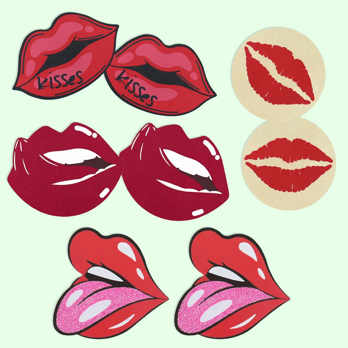 Disposable Erotic Chest Patch Wholesale Breathable Areola Stickers Sexy Red Lip Self-adhesive KISS Nipple Cover For Adult Women
Disposable Erotic Chest Patch Wholesale Breathable Areola Stickers Sexy Red Lip Self-adhesive KISS Nipple Cover For Adult Women