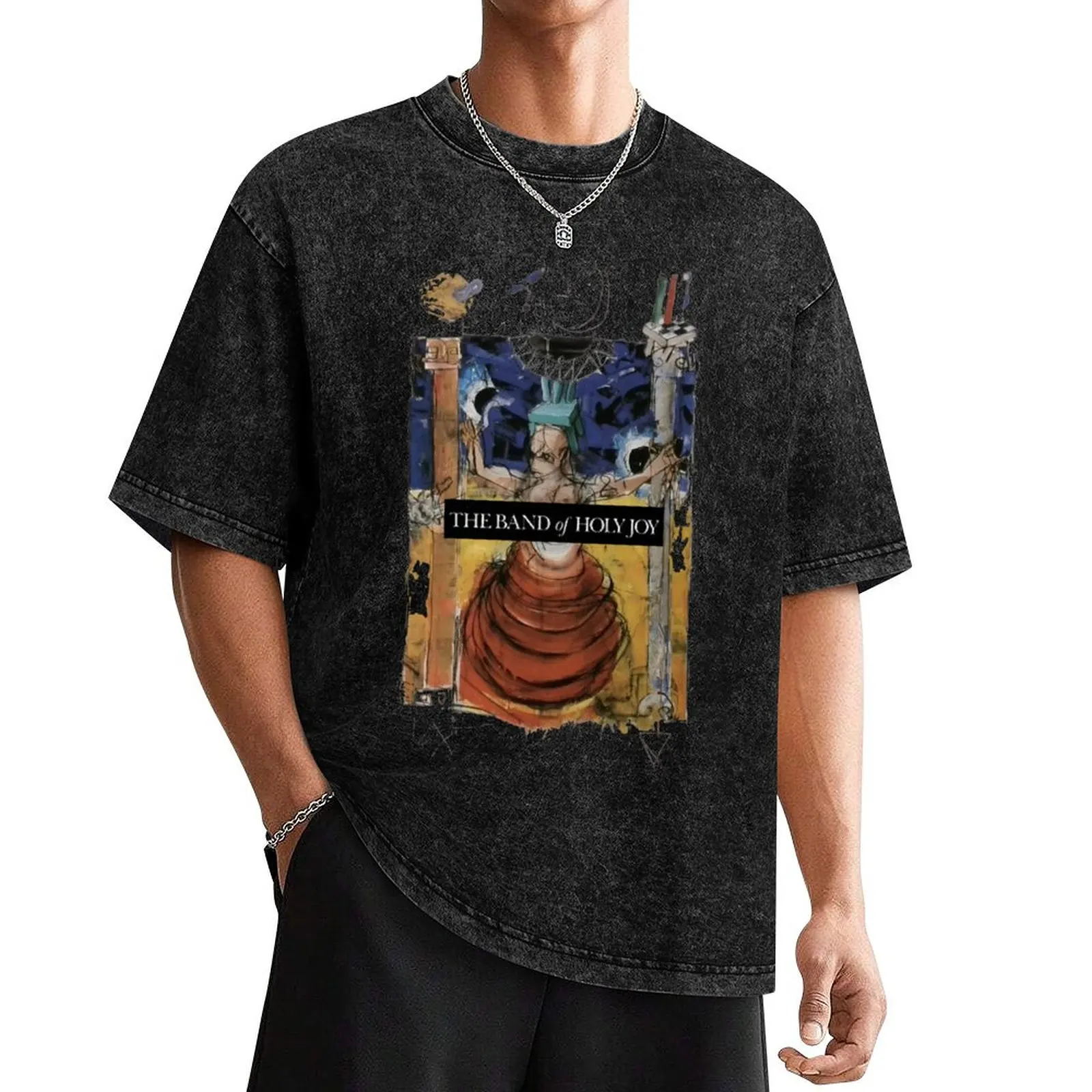 The Band of Holy Joy T-Shirt oversizeds T-shirts oversize summer clothes sports fans mens workout shirts
The Band of Holy Joy T-Shirt oversizeds T-shirts oversize summer clothes sports fans mens workout shirts