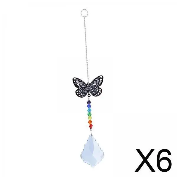 6x Crystal Suncatcher Colorful Crystals Pendant Chandelier Rainbow Create Wall Hanging Tree Window Ornament for Decor
6x Crystal Suncatcher Colorful Crystals Pendant Chandelier Rainbow Create Wall Hanging Tree Window Ornament for Decor