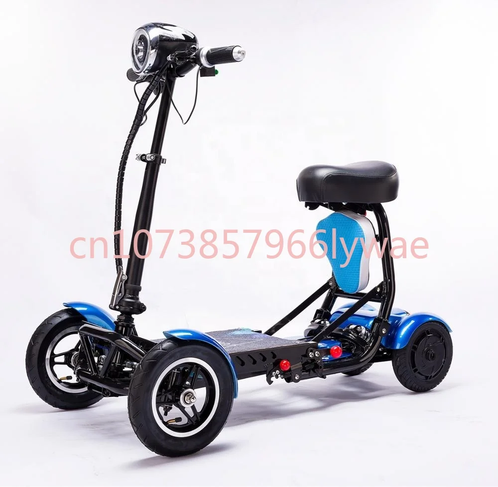 4 Wheel Mobility Scooter Foldable for Adult/cabin Mobility Scooter 
4 Wheel Mobility Scooter Foldable for Adult/cabin Mobility Scooter