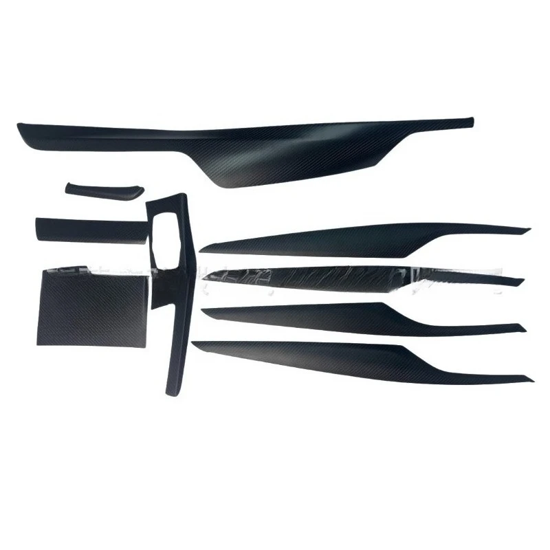 Suitable for five series BMW modified G30G38 six series G32 dry carbon fiber matte interior patch 9-piece set
Suitable for five series BMW modified G30G38 six series G32 dry carbon fiber matte interior patch 9-piece set