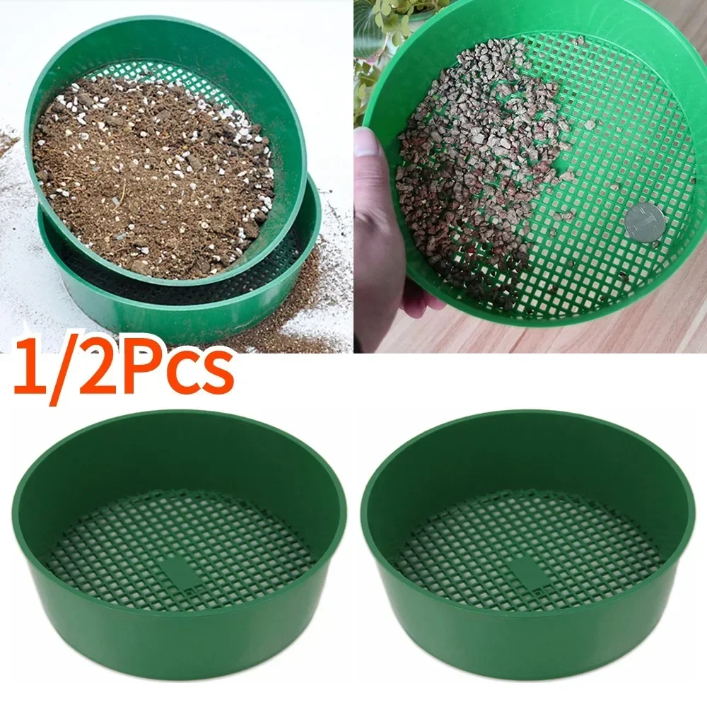 Plastic Garden Sieve Home Garden Tool Fine Mesh Soil Sieve Sifting Tool Mining Sand Sifter For Soil Stone Mesh Gardening
Plastic Garden Sieve Home Garden Tool Fine Mesh Soil Sieve Sifting Tool Mining Sand Sifter For Soil Stone Mesh Gardening