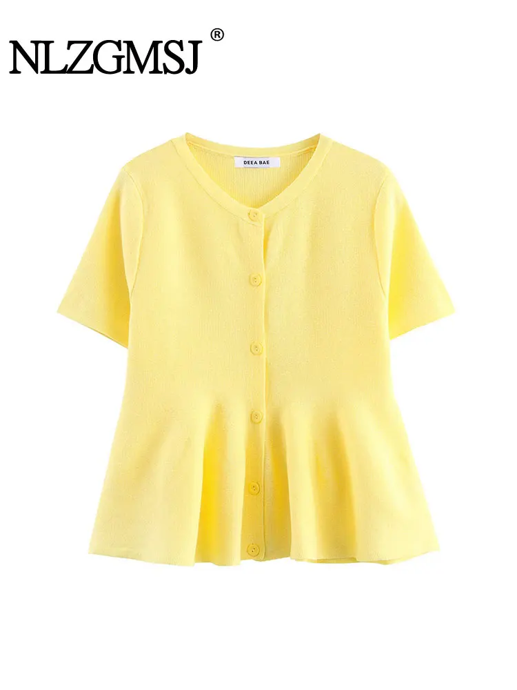 NLZGMSJ 2025 Autumn Women Ruffle Sweaters Knit Clothing Pullover Tops Outerwears Knitwear Women's Sweaters
NLZGMSJ 2025 Autumn Women Ruffle Sweaters Knit Clothing Pullover Tops Outerwears Knitwear Women's Sweaters