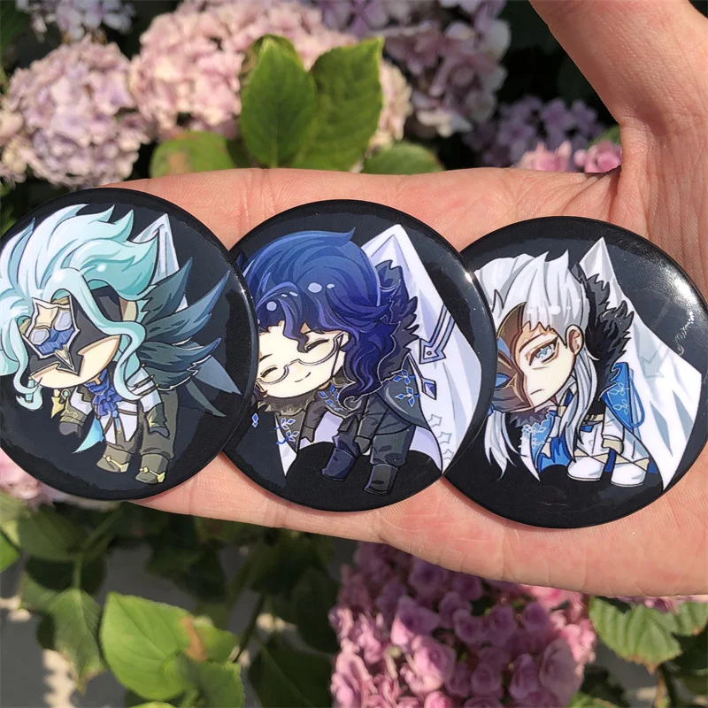 Genshin Impact Fatui Pierro Jester Dottore Doctor Regrator Cosplay Badge Pin Game Anime Tinplate Brooch Accessories Prop
Genshin Impact Fatui Pierro Jester Dottore Doctor Regrator Cosplay Badge Pin Game Anime Tinplate Brooch Accessories Prop