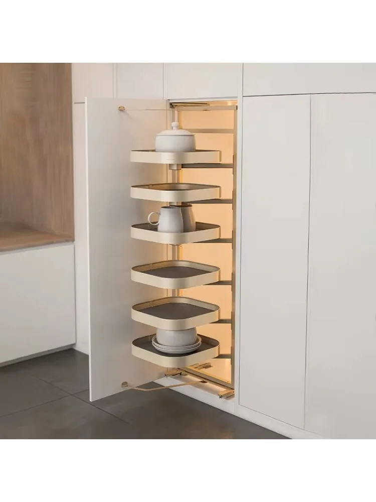 Y Heavy duty aluminum rotating basket frame modular kitchen storage cabinet sorting system, which can save space
Y Heavy duty aluminum rotating basket frame modular kitchen storage cabinet sorting system, which can save space