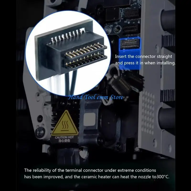 H37F 48W/60W Thermistor for P1P P1S/X1C Retaining Clip Hotend Replacement Part
H37F 48W/60W Thermistor for P1P P1S/X1C Retaining Clip Hotend Replacement Part