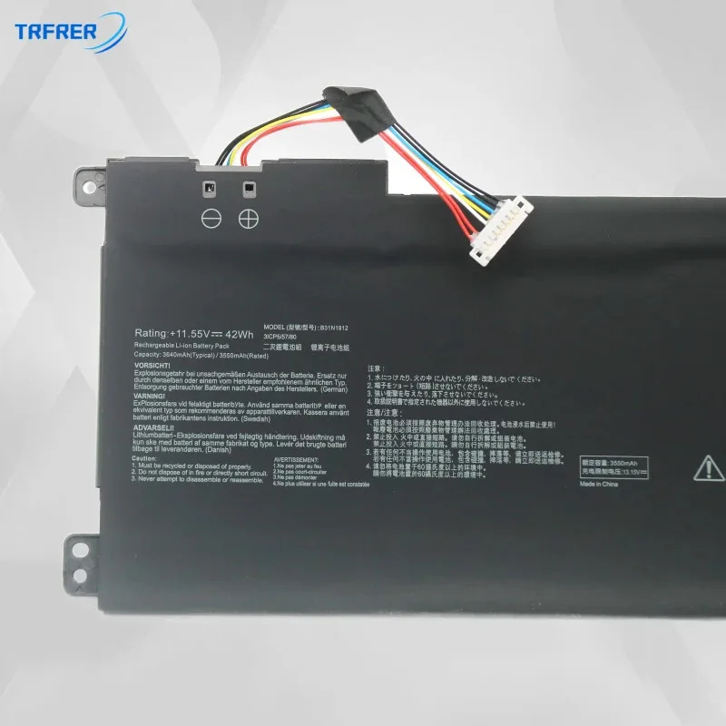 PK B31N1912 Laptop battery For ASUS VivoBook 14 E410MA-EK018TS EK026TS BV162T F414MA E510MA EK017TS L410MA
PK B31N1912 Laptop battery For ASUS VivoBook 14 E410MA-EK018TS EK026TS BV162T F414MA E510MA EK017TS L410MA