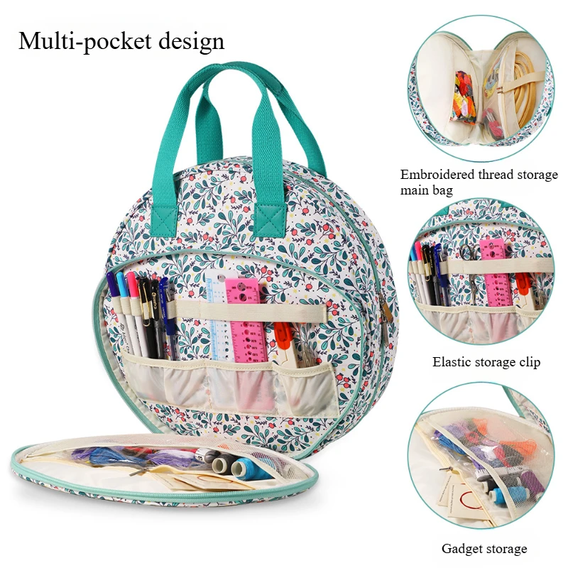 Embroidery Storage Bag Waterproof Durable Small and Portable for Storage Embroidery Thread Embroidery Circle Sewing Tools
Embroidery Storage Bag Waterproof Durable Small and Portable for Storage Embroidery Thread Embroidery Circle Sewing Tools